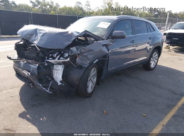 1V2KC2CA3MC227542 2021 VOLKSWAGEN ATLAS Gray Vista tres cuartos delantera izquierda