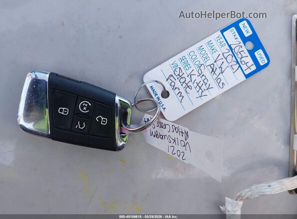 1V2KC2CA3MC227542 2021 VOLKSWAGEN ATLAS Gray Vista del salpicadero