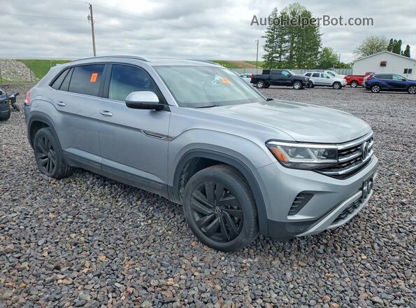 1V2KC2CA3MC235639 2021 VOLKSWAGEN ATLAS Silver Delantero derecho