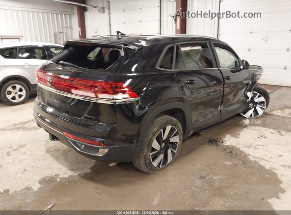 1V2KE2CA2RC257312 2024 VOLKSWAGEN ATLAS Черный Задняя правая четверть