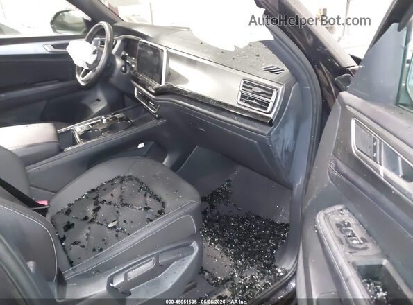 1V2KE2CA2RC257312 2024 VOLKSWAGEN ATLAS Черный Вид салона спереди