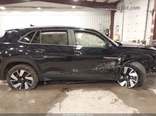 1V2KE2CA2RC257312 2024 VOLKSWAGEN ATLAS Черный Вид задней части салона