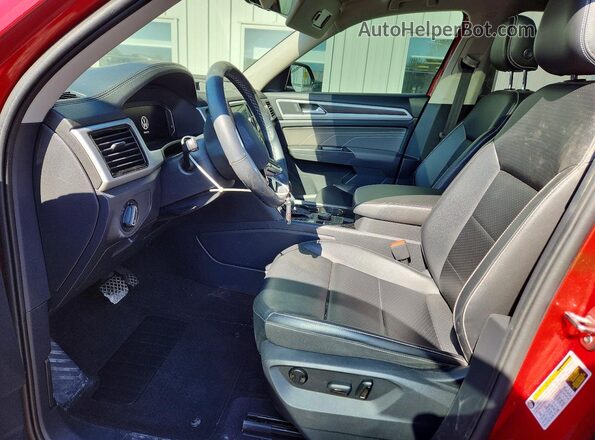 1V2KP2CA5NC523331 2022 VOLKSWAGEN ATLAS Red 