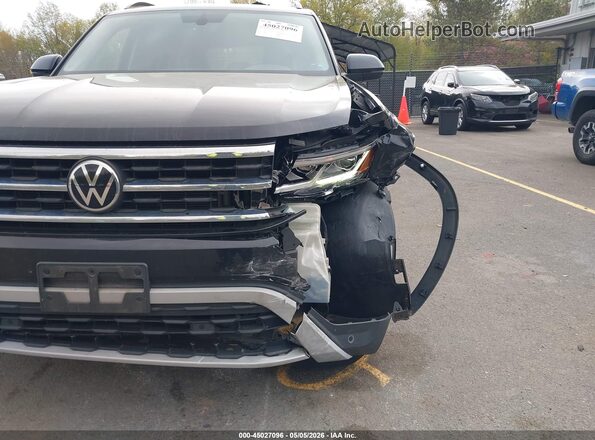 1V2KP2CA9MC536422 2021 VOLKSWAGEN ATLAS Black Դիմացի տեսք