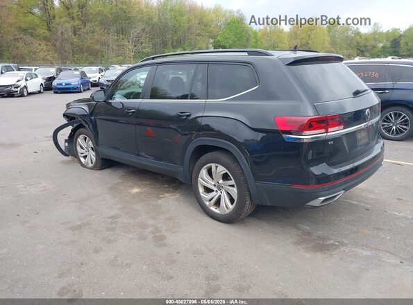 1V2KP2CA9MC536422 2021 VOLKSWAGEN ATLAS Black Հետևի ձախ