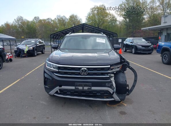 1V2KP2CA9MC536422 2021 VOLKSWAGEN ATLAS Black Սարքավորումների վահանակի տեսք
