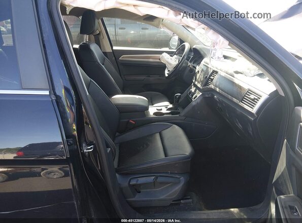 1V2LP2CA0MC528858 2021 VOLKSWAGEN ATLAS Black წინა სალონის ხედი