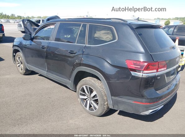 1V2LP2CA0MC528858 2021 VOLKSWAGEN ATLAS Black უკანა მარცხენა
