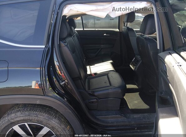 1V2LP2CA0MC528858 2021 VOLKSWAGEN ATLAS Black VIN კოდის სტიკერის ხედი