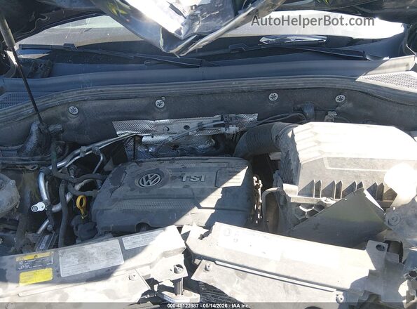 1V2LP2CA0MC528858 2021 VOLKSWAGEN ATLAS Black უკანა ხედი
