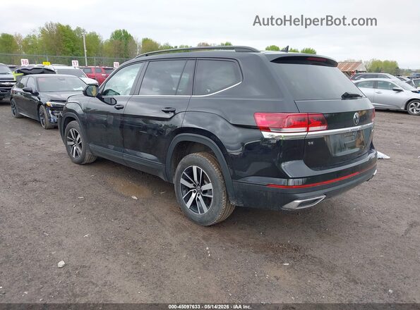 1V2LP2CA9NC509288 2022 VOLKSWAGEN ATLAS Черный Задняя левая четверть