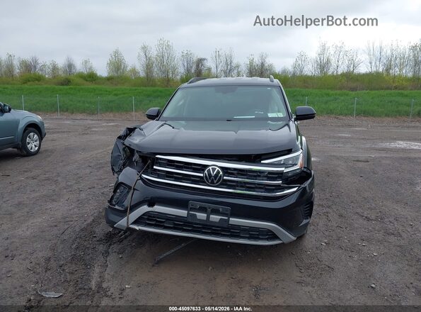1V2LP2CA9NC509288 2022 VOLKSWAGEN ATLAS Черный Вид спереди