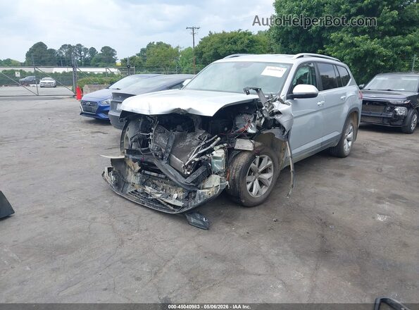 1V2LR2CA0JC509250 2018 VOLKSWAGEN ATLAS White წინა მარცხენა ხედი სამი მეოთხედიდან