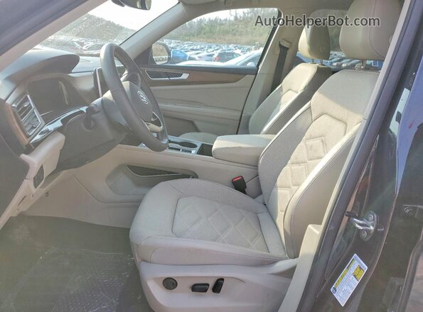 1V2LR2CA1RC565354 2024 VOLKSWAGEN ATLAS Black Вид салону спереду