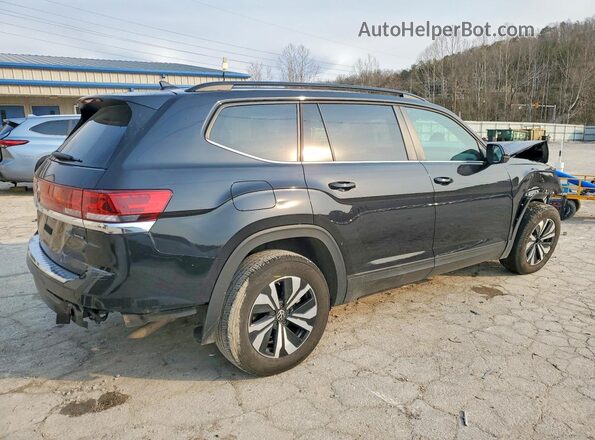 1V2LR2CA1RC565354 2024 VOLKSWAGEN ATLAS Black Задня права чверть