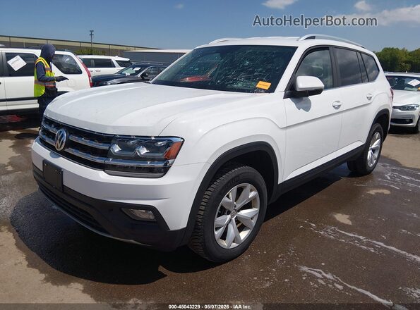 1V2LR2CA3KC526366 2019 VOLKSWAGEN ATLAS White Front left