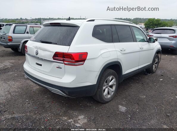 1V2LR2CA3KC530367 2019 VOLKSWAGEN ATLAS White Задня права чверть