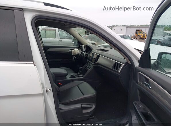 1V2LR2CA3KC530367 2019 VOLKSWAGEN ATLAS White Вид салону спереду