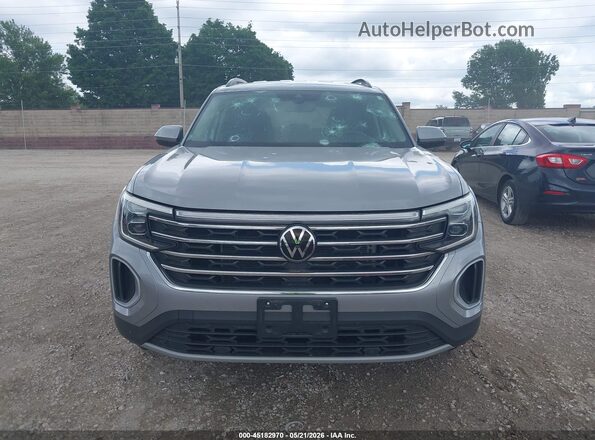 1V2LR2CA4RC520652 2024 VOLKSWAGEN ATLAS Silver Widok zestawu wskaźników