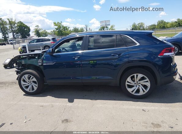 1V2ME2CA7LC221356 2020 VOLKSWAGEN ATLAS Blue სალონის 360-გრადუსიანი ხედი