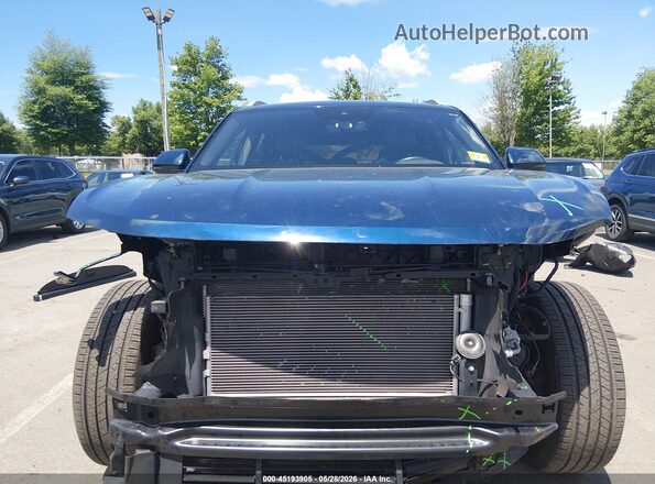 1V2ME2CA7LC221356 2020 VOLKSWAGEN ATLAS Blue ხელსაწყოთა პანელის ხედი