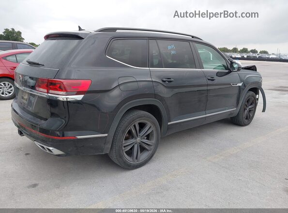 1V2MR2CA0MC525862 2021 VOLKSWAGEN ATLAS Black Հետևի աջ