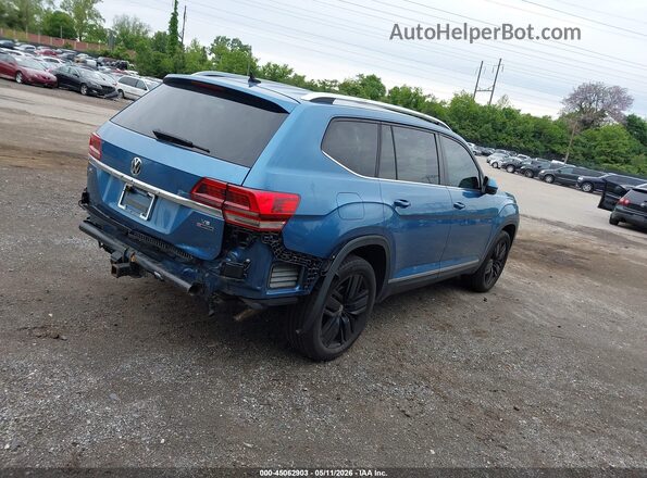 1V2MR2CA5KC536059 2019 VOLKSWAGEN ATLAS Blue 