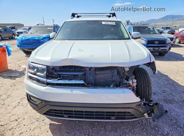 1V2MR2CA6JC507975 2018 VOLKSWAGEN ATLAS White წინა ხედი