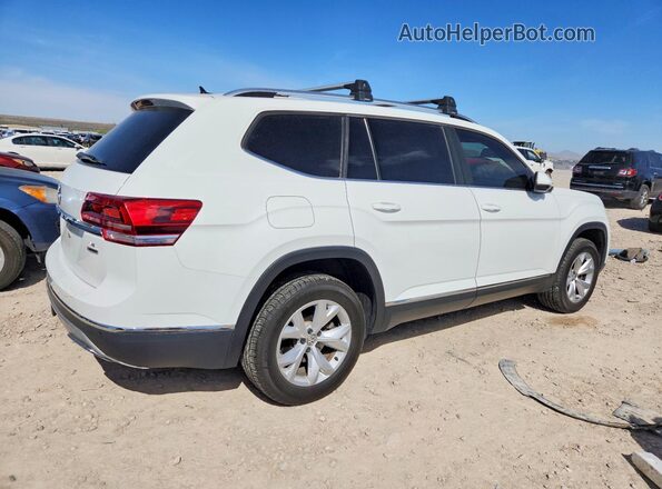 1V2MR2CA6JC507975 2018 VOLKSWAGEN ATLAS White უკანა მარჯვენა