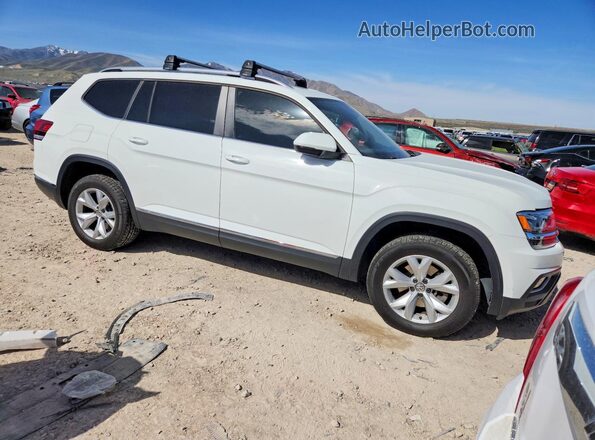 1V2MR2CA6JC507975 2018 VOLKSWAGEN ATLAS White წინა მარჯვენა