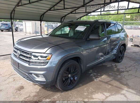 1V2MR2CA7KC604569 2019 VOLKSWAGEN ATLAS Gray Vista tres cuartos delantera izquierda