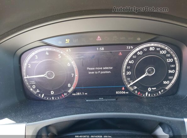 1V2MR2CA9KC541362 2019 VOLKSWAGEN ATLAS White Вид задніх сидінь