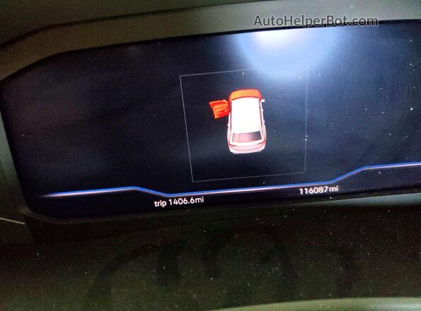 1V2NR2CA2KC603866 2019 VOLKSWAGEN ATLAS Blue Widok zestawu wskaźników