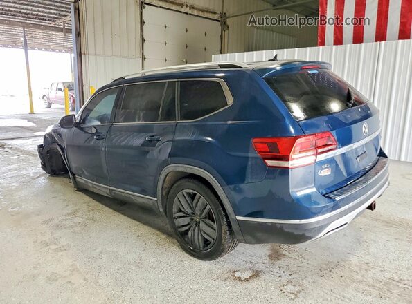 1V2NR2CA2KC603866 2019 VOLKSWAGEN ATLAS Blue Tył lewy