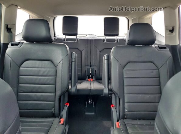 1V2NR2CA4JC594893 2018 VOLKSWAGEN ATLAS White Вид задніх сидінь