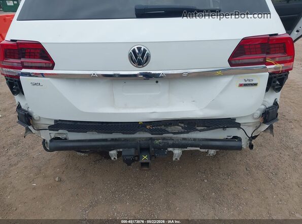 1V2NR2CA5KC550516 2019 VOLKSWAGEN ATLAS White Դիմացի տեսք