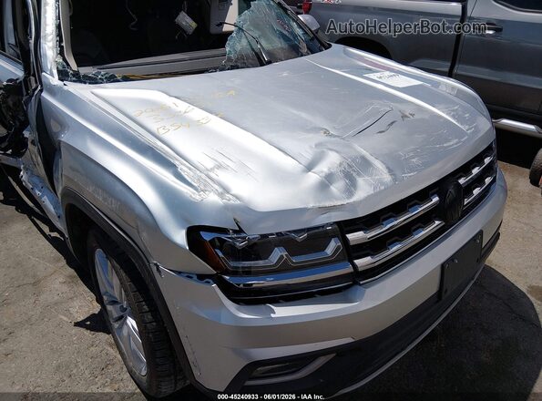 1V2NR2CAXJC548906 2018 VOLKSWAGEN ATLAS Silver წინა ხედი