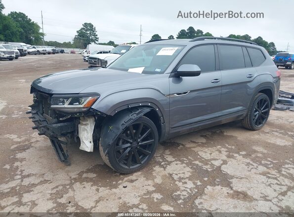1V2PR2CA3MC525870 2021 VOLKSWAGEN ATLAS Серый Передняя левая четверть