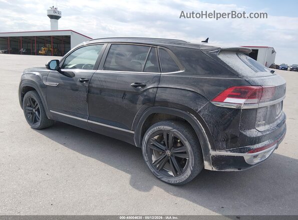 1V2RE2CA2MC236094 2021 VOLKSWAGEN ATLAS Черный Задняя левая четверть