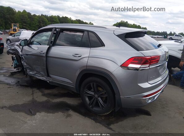 1V2RE2CA7MC235250 2021 VOLKSWAGEN ATLAS Silver Հետևի ձախ