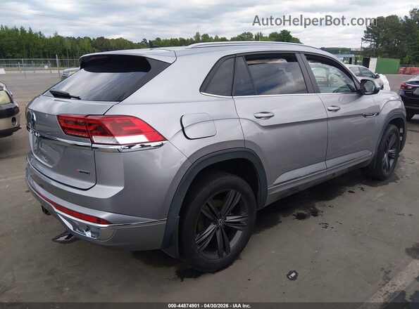 1V2RE2CA7MC235250 2021 VOLKSWAGEN ATLAS Silver Հետևի աջ