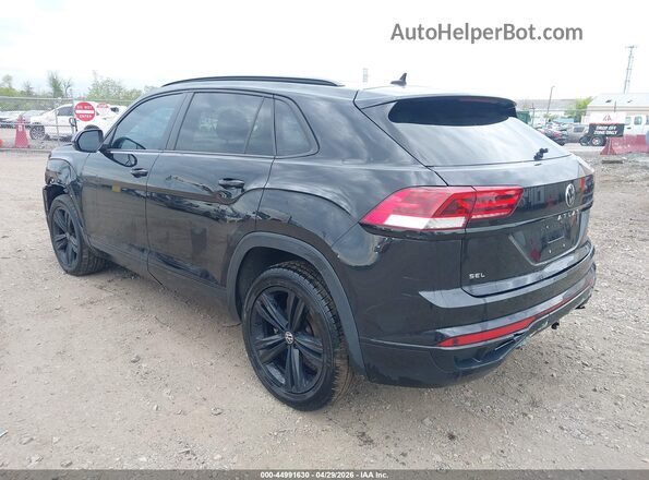 1V2SC2CA9PC211351 2023 VOLKSWAGEN ATLAS Черный Задняя левая четверть