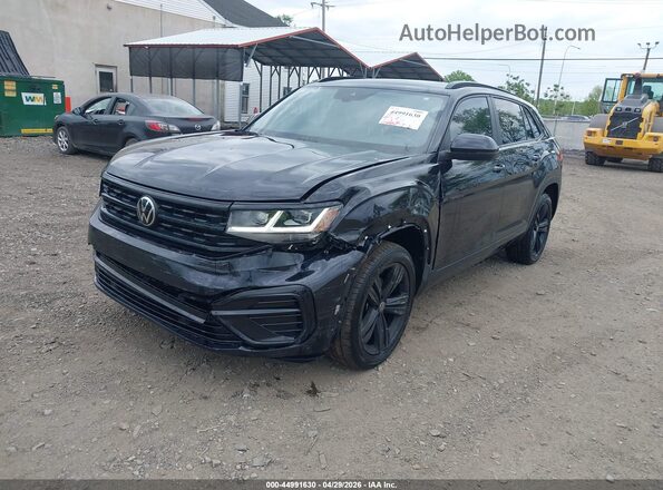 1V2SC2CA9PC211351 2023 VOLKSWAGEN ATLAS Черный Передняя левая четверть