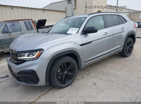 1V2SE2CA3PC209590 2023 VOLKSWAGEN ATLAS Silver Առջևի ձախ երեք քառորդ տեսարան