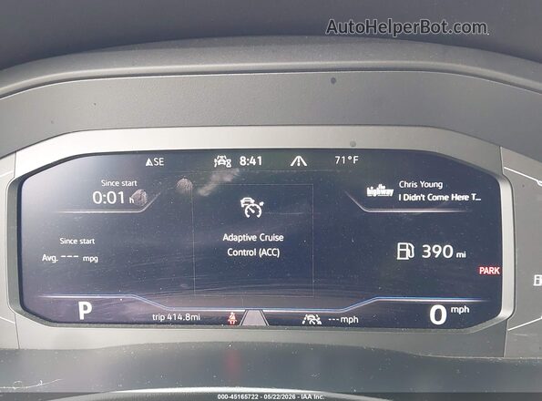 1V2SE2CA3PC209590 2023 VOLKSWAGEN ATLAS Silver Հետևի նստատեղերի տեսք