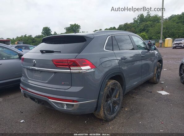 1V2SE2CA7NC226129 2022 VOLKSWAGEN ATLAS Серый Задняя правая четверть