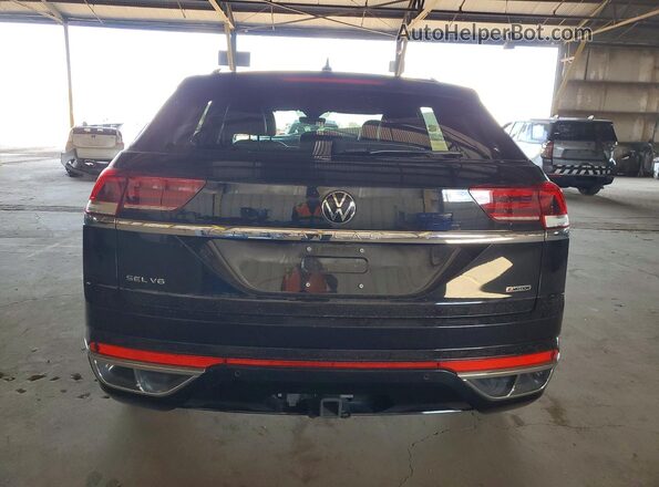 1V2TE2CA3LC215159 2020 VOLKSWAGEN ATLAS Black Вид ззаду