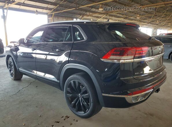 1V2TE2CA3LC215159 2020 VOLKSWAGEN ATLAS Black Задня ліва чверть