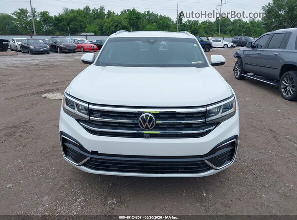 1V2TE2CA6LC212045 2020 VOLKSWAGEN ATLAS White Вид щитка приладів