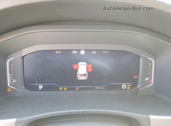 1V2TR2CA4MC514665 2021 VOLKSWAGEN ATLAS Черный 